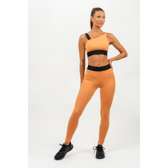 NEBBIA - Legíny s vysokým pasem ELITE 465 (orange)