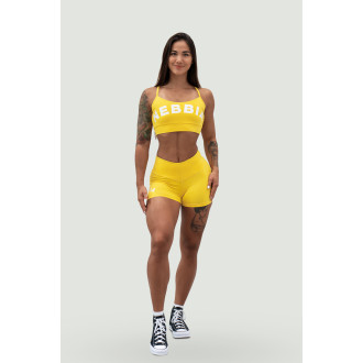 NEBBIA - Sportvoní podprsenka GYM HERO 579 (yellow)