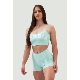 NEBBIA - Sportvoní podprsenka GYM HERO 579 (light green)