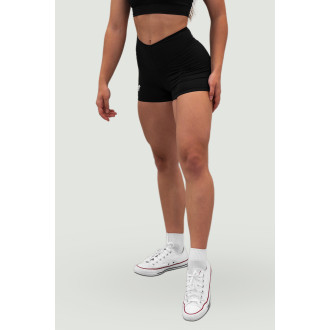 NEBBIA - Šortky s vysokým pasem GYM HERO 582 (black)