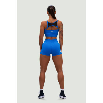 NEBBIA - Šortky s vysokým pasem GYM HERO 582 (blue)