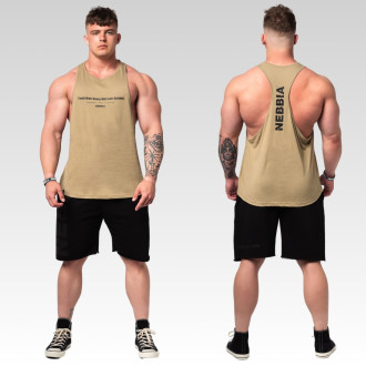 NEBBIA - Pánské fitness tílko FLEXIN 360 (green)