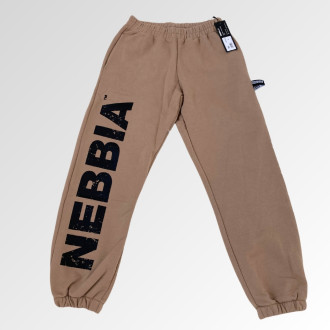 NEBBIA - Fitness tepláky pánské 365 (light brown)