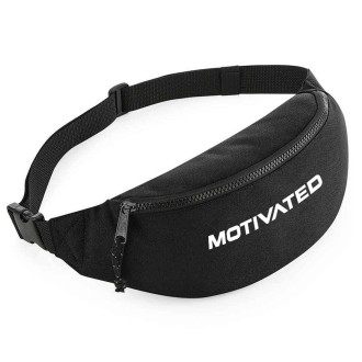 MOTIVATED - Sportovní ledvinka 390 (černá)