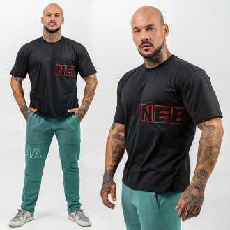 NEBBIA - Triko s krátkým rukávem DEDICATION 709 (black)