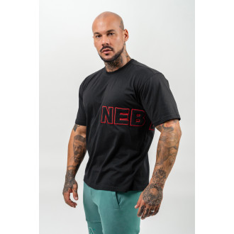 NEBBIA - Triko s krátkým rukávem DEDICATION 709 (black)