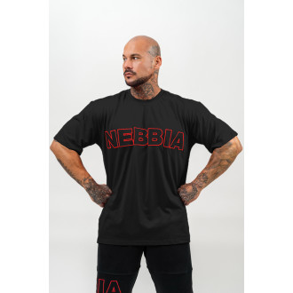 NEBBIA - Triko s krátkým rukávem LEGACY 711 (black)