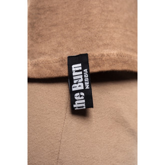 NEBBIA - Washed-OFF oversized tílko MAX OUT 359 (light brown)