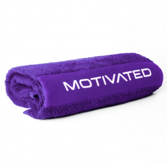 MOTIVATED - Fitness ručník 415 (fialový)